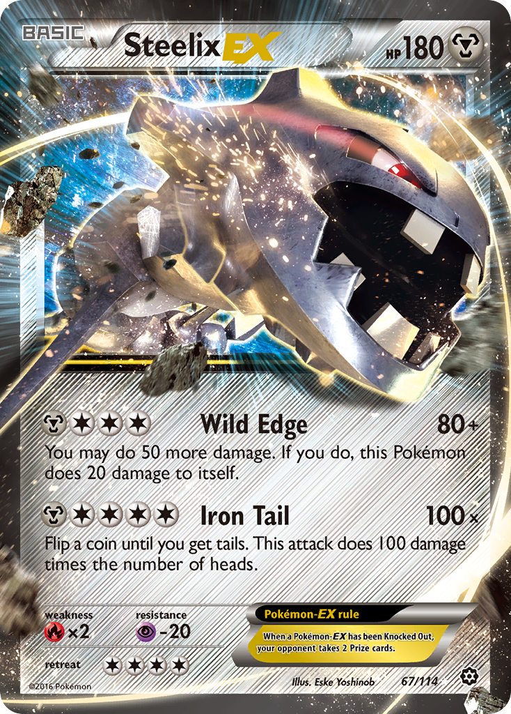 Steelix EX (67/114) [XY: Steam Siege] | Good Games Adelaide SA