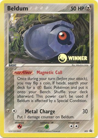 Beldum (022) (Winner Promo) [League & Championship Cards] | Good Games Adelaide SA