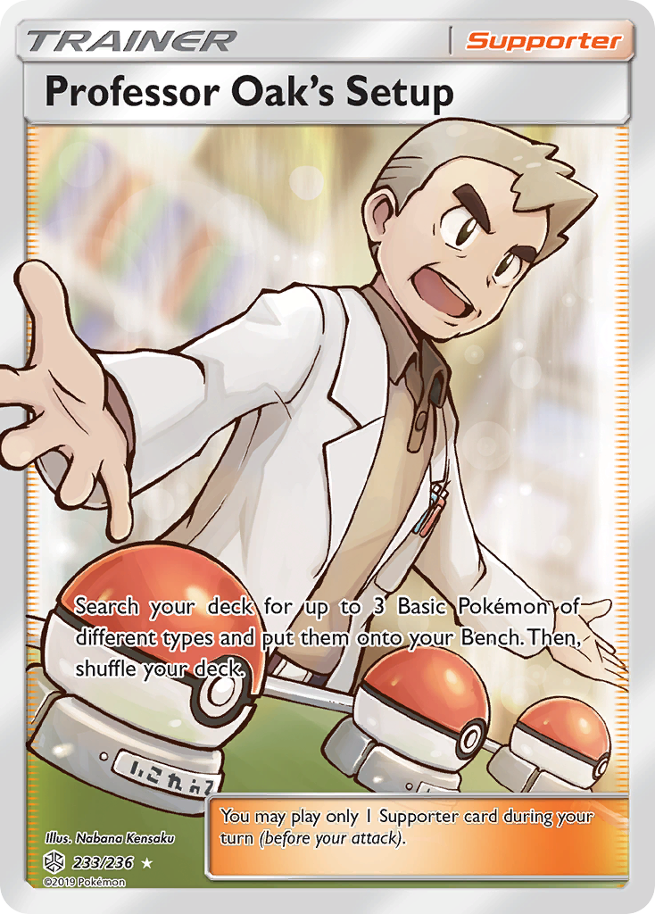 Professor Oak's Setup (233/236) [Sun & Moon: Cosmic Eclipse] | Good Games Adelaide SA