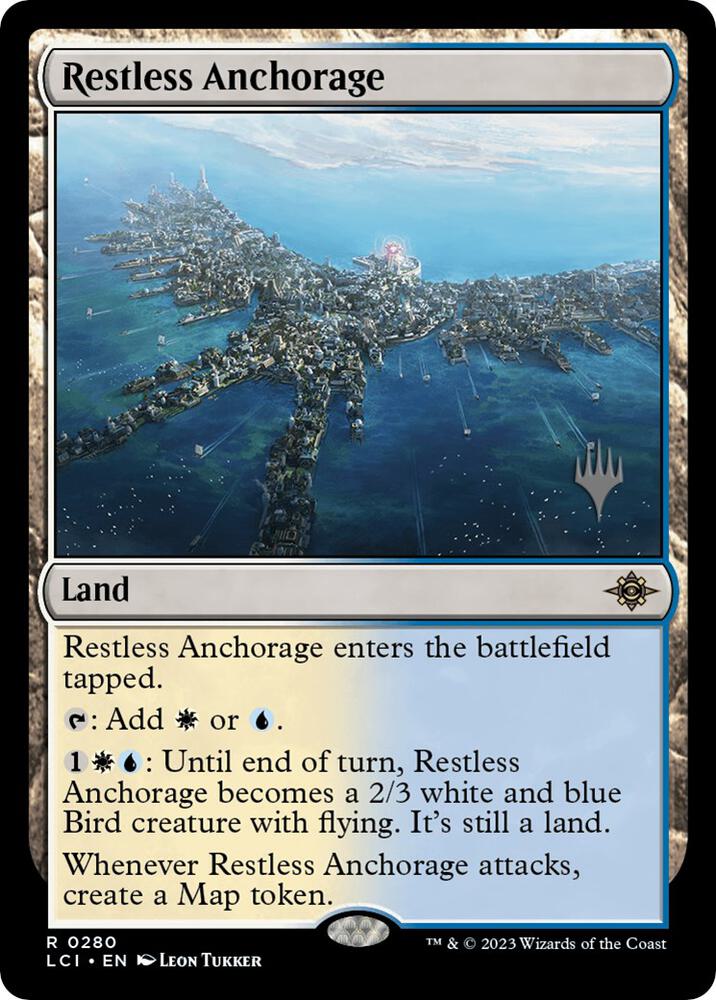 Restless Anchorage 280 (Promo Pack: The Lost Caverns of Ixalan)  | Good Games Adelaide SA