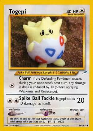 Togepi (56/105) [Neo Destiny Unlimited] | Good Games Adelaide SA