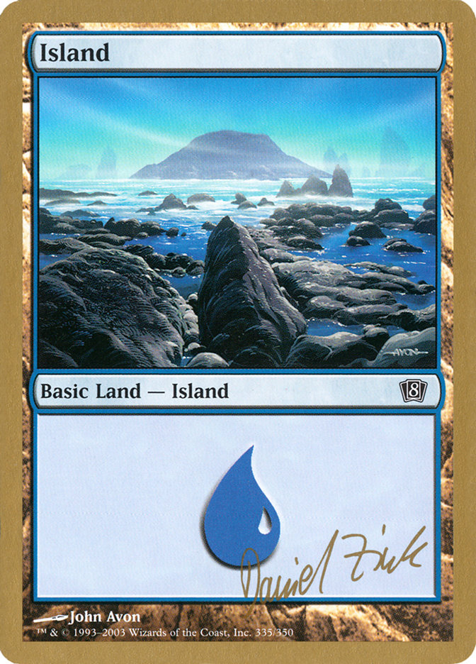 Island (dz335) (Daniel Zink) [World Championship Decks 2003] | Good Games Adelaide SA