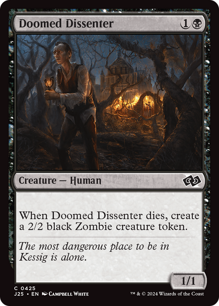 Doomed Dissenter [Foundations Jumpstart] | Good Games Adelaide SA
