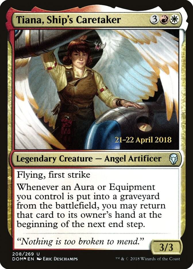 Tiana Ships Caretaker 208 (Prerelease Cards)  - Foil | Good Games Adelaide SA