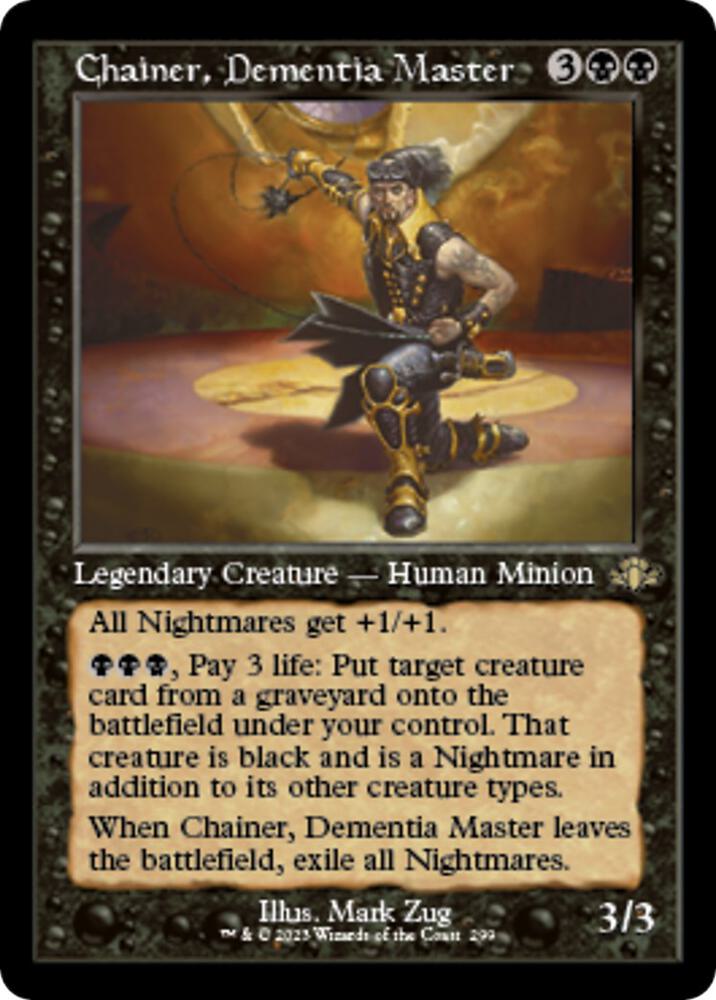 Chainer Dementia Master Retro Frame 299 (Dominaria Remastered)  | Good Games Adelaide SA