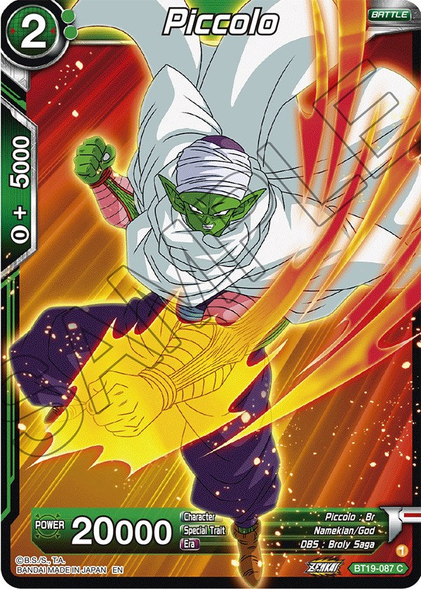 Piccolo (BT19-087) [Fighter's Ambition] | Good Games Adelaide SA