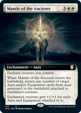 Mantle of the Ancients Extended Art 277 (Commander: Adventures in the Forgotten Realms)  | Good Games Adelaide SA