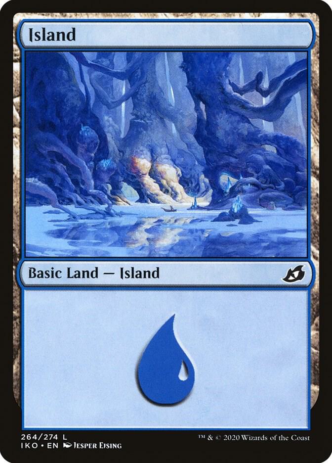 Island 264 (Ikoria: Lair of Behemoths)  - Foil | Good Games Adelaide SA