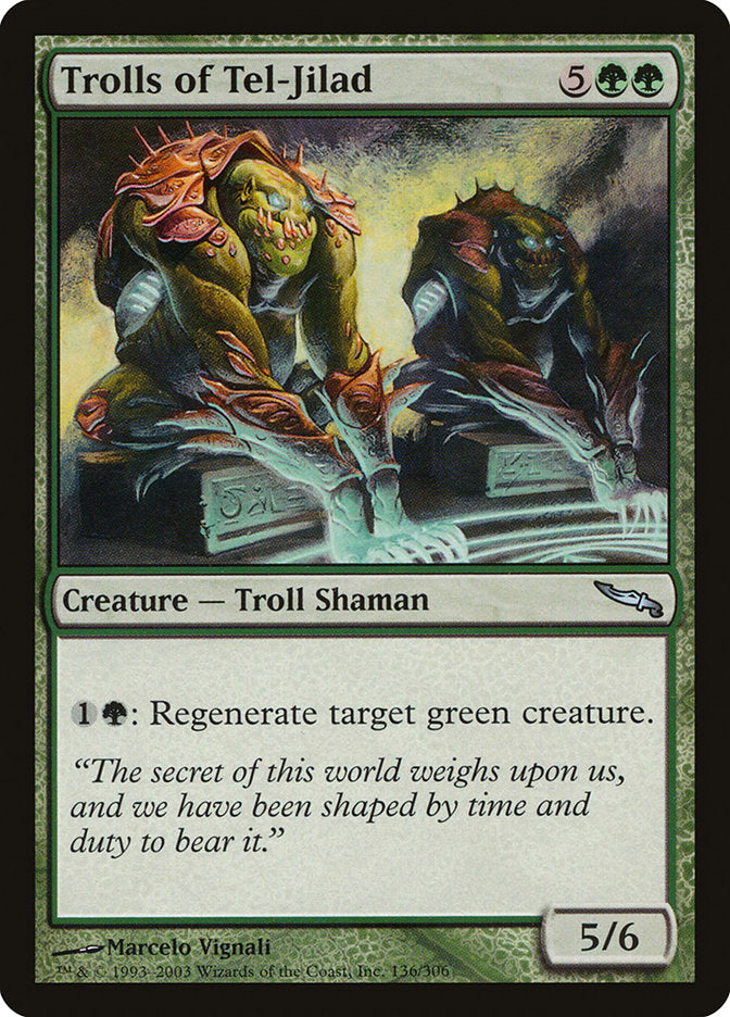 Trolls of Tel-Jilad 136 (Mirrodin)  | Good Games Adelaide SA