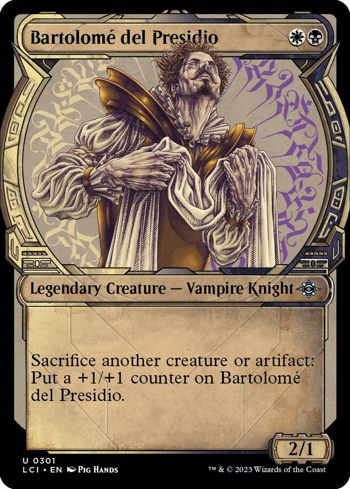 Bartolomé del Presidio 301 (The Lost Caverns of Ixalan)  - Showcase Foil | Good Games Adelaide SA
