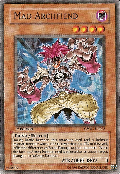Mad Archfiend [CSOC-EN003] Rare | Good Games Adelaide SA