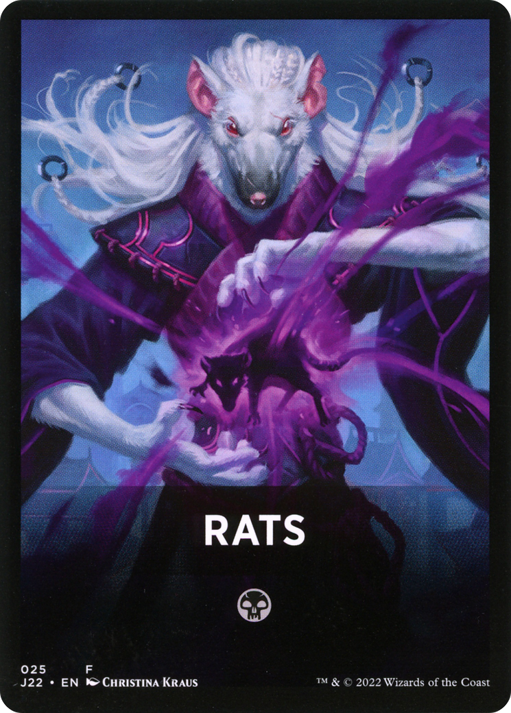 Rats Theme Card [Jumpstart 2022 Front Cards] | Good Games Adelaide SA
