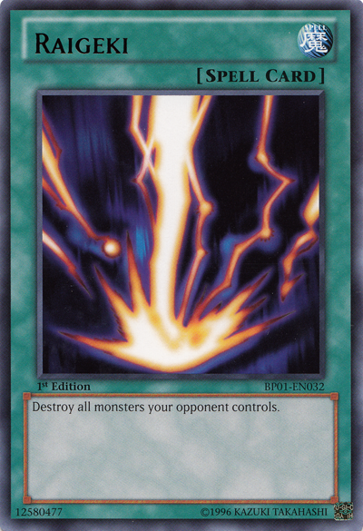 Raigeki [BP01-EN032] Rare | Good Games Adelaide SA
