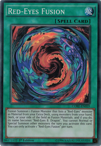 Red-Eyes Fusion [CORE-EN059] Super Rare | Good Games Adelaide SA