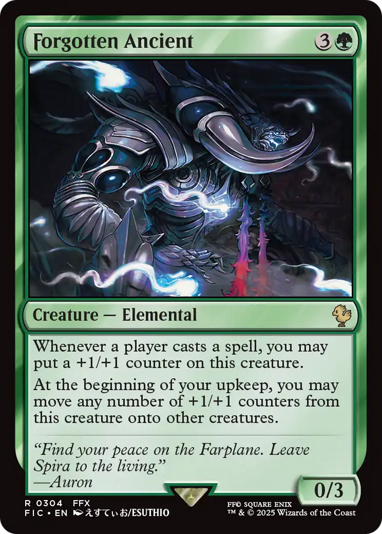 Forgotten Ancient [FINAL FANTASY Commander] | Good Games Adelaide SA