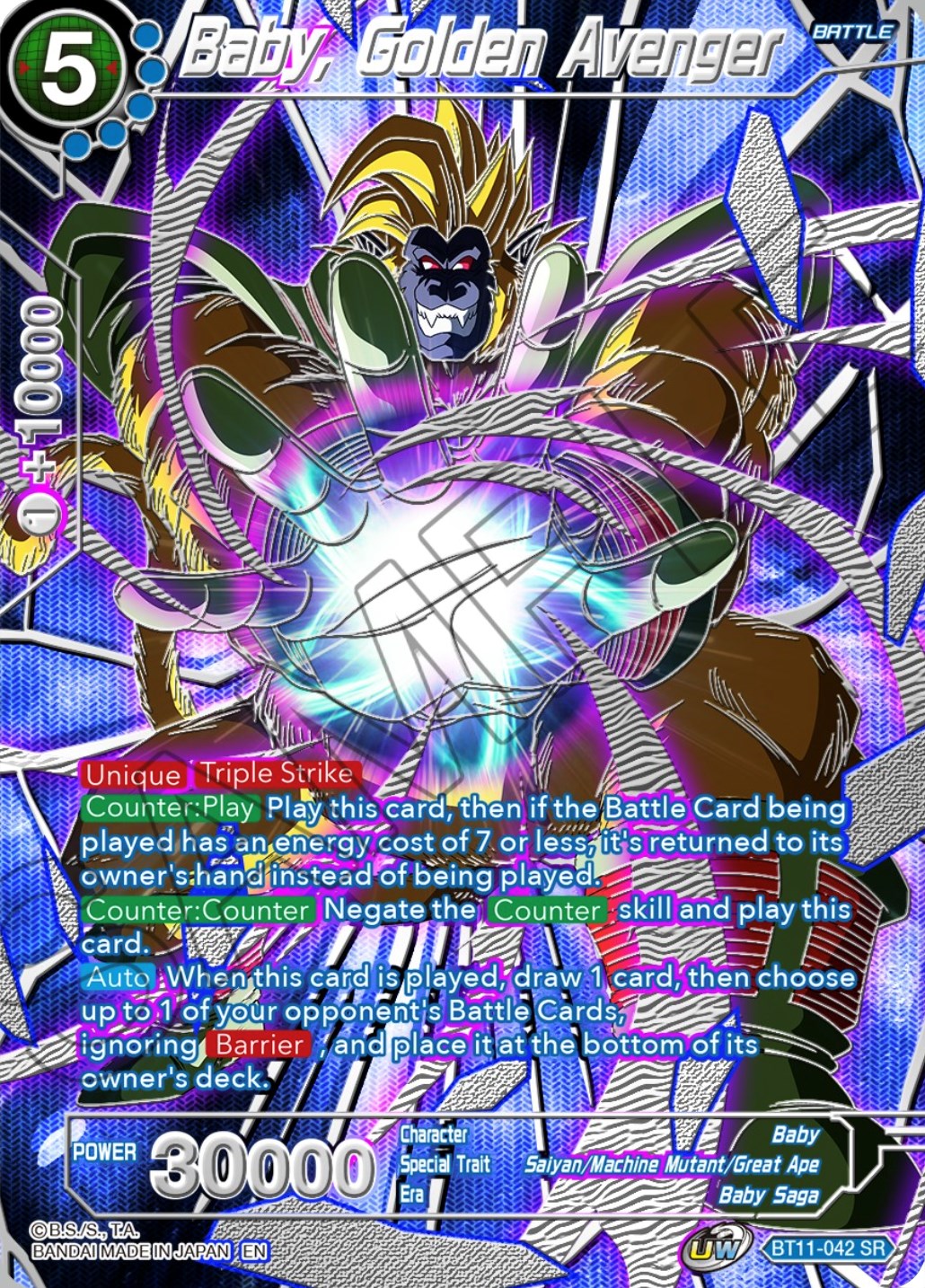 Baby, Golden Avenger (BT11-042) [Collector's Selection Vol. 3] | Good Games Adelaide SA