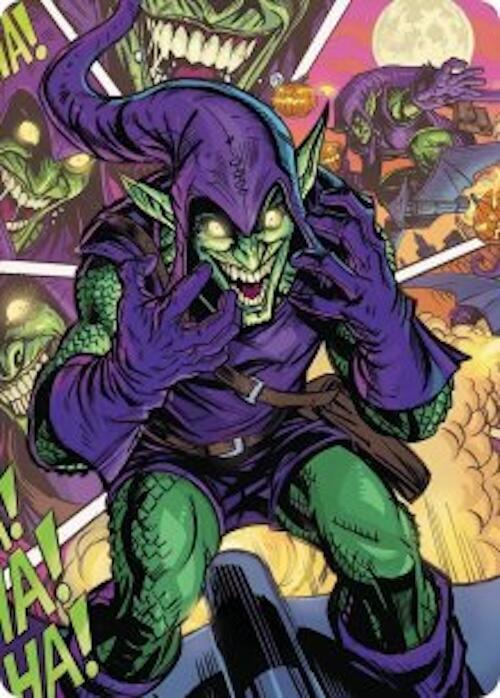 Green Goblin Art Card 49 54 49 (Art Series: Marvel's Spider-Man)  | Good Games Adelaide SA