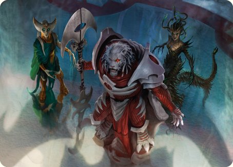 Norn's Decree Art Card [Phyrexia: All Will Be One Art Series] | Good Games Adelaide SA