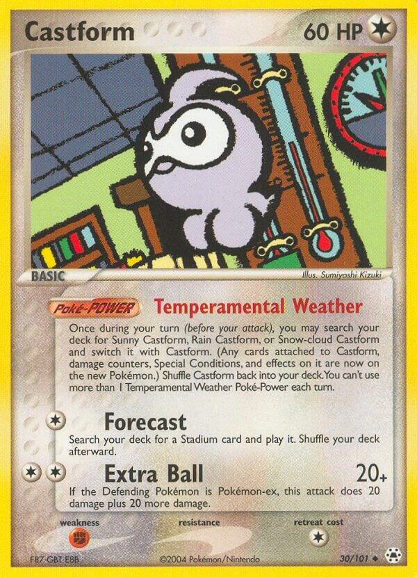 Castform 30/101 (Hidden Legends)  | Good Games Adelaide SA