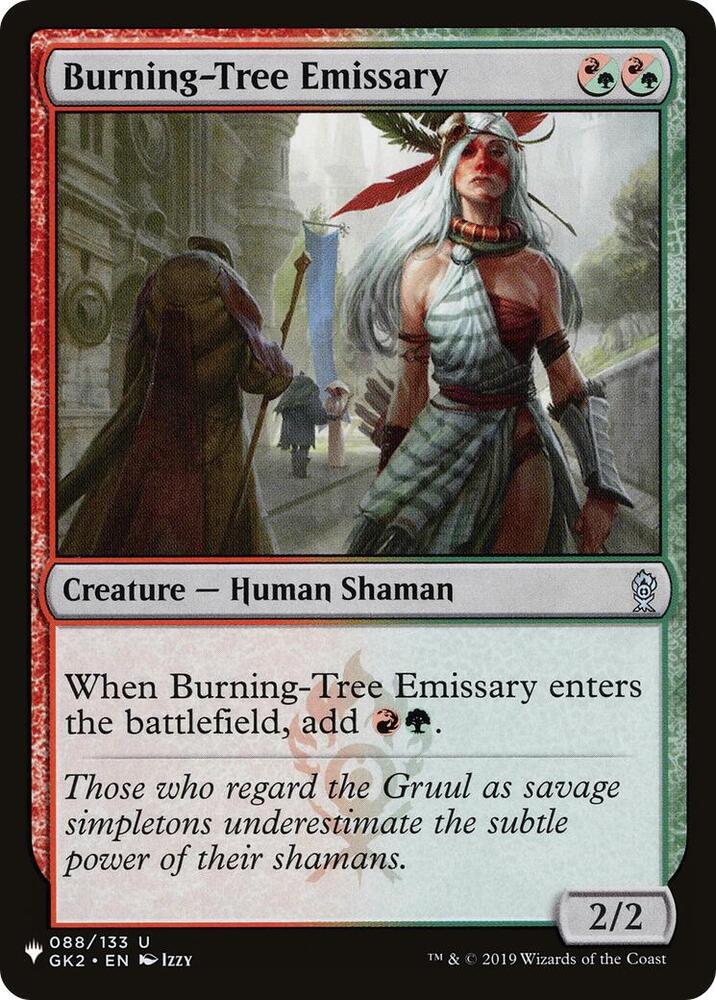 Burning Tree Emissary 088/133 (The List Reprints)  | Good Games Adelaide SA