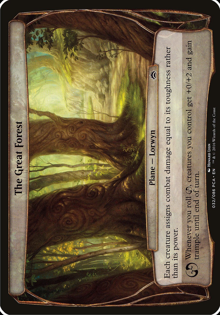 The Great Forest (Planechase Anthology) [Planechase Anthology Planes] | Good Games Adelaide SA