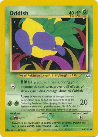 Oddish (68/111) [Neo Genesis Unlimited] | Good Games Adelaide SA