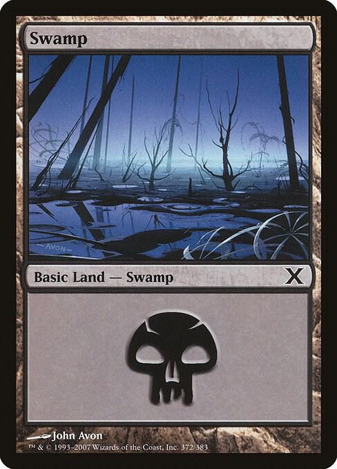 Swamp 372/383 (10th Edition)  | Good Games Adelaide SA