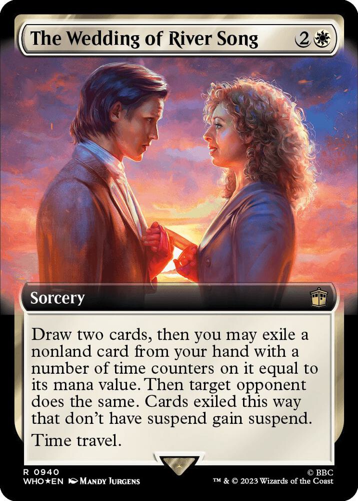 The Wedding of River Song 940 (Universes Beyond: Doctor Who)  - Foil | Good Games Adelaide SA