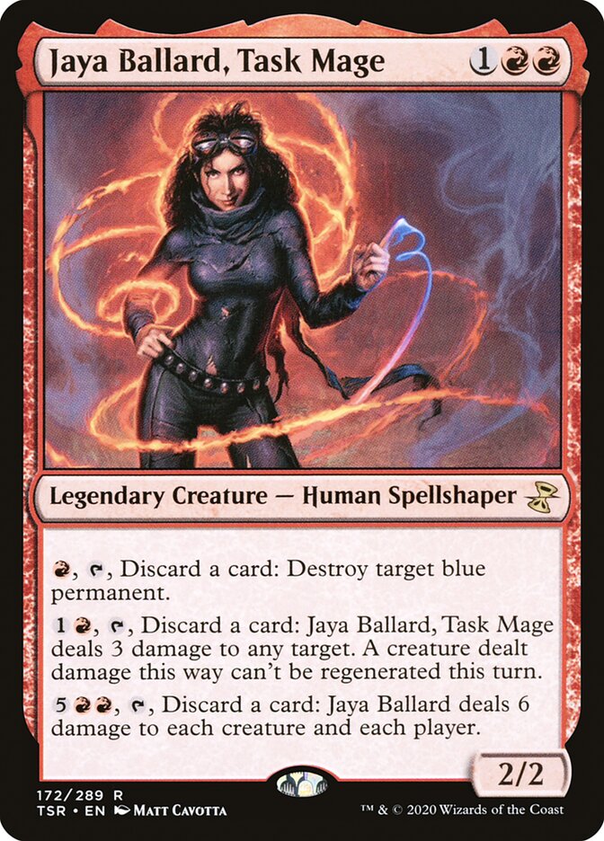 Jaya Ballard, Task Mage 172 (Time Spiral: Remastered)  - Foil | Good Games Adelaide SA