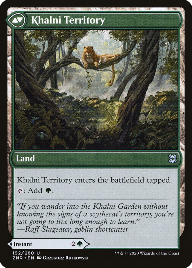 Khalni Ambush // Khalni Territory [Zendikar Rising] | Good Games Adelaide SA