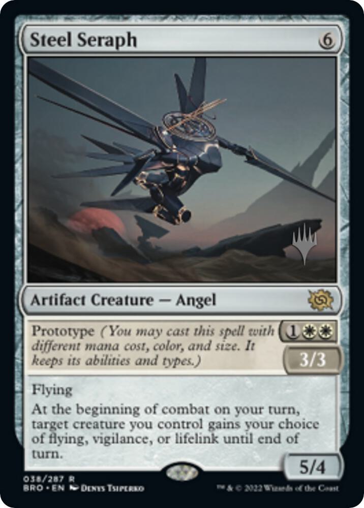 Steel Seraph 38 (Promo Pack: The Brothers' War)  - Foil | Good Games Adelaide SA