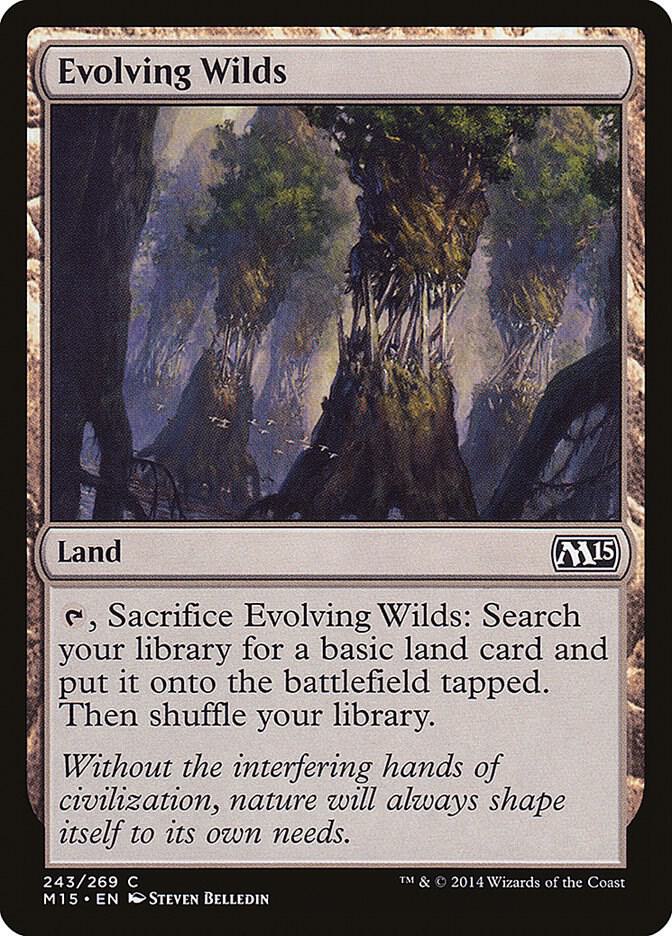 Evolving Wilds 243 (Magic 2015 (M15))  - Foil | Good Games Adelaide SA