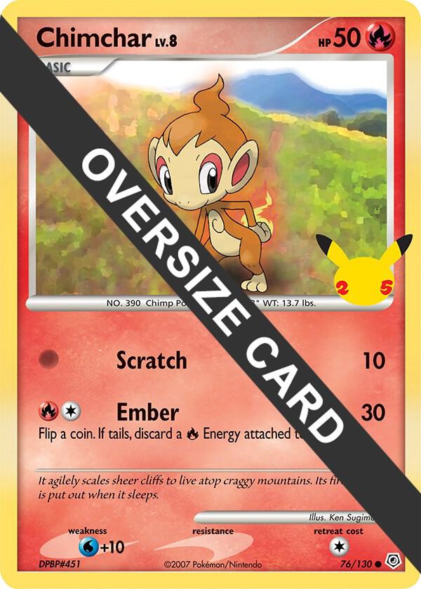 Chimchar 076/130 (First Partner Pack)  | Good Games Adelaide SA