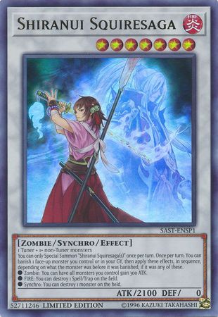 Shiranui Squiresaga [SAST-ENSP1] Ultra Rare | Good Games Adelaide SA