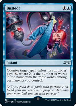 Busted Galaxy Foil 327 (Unfinity)  - Foil | Good Games Adelaide SA