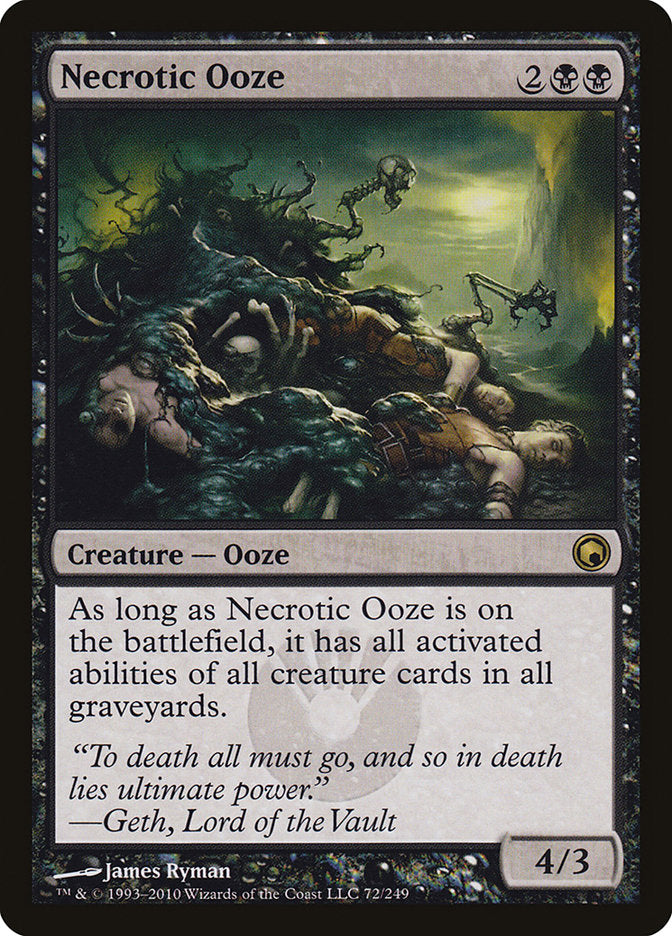 Necrotic Ooze [Scars of Mirrodin] | Good Games Adelaide SA