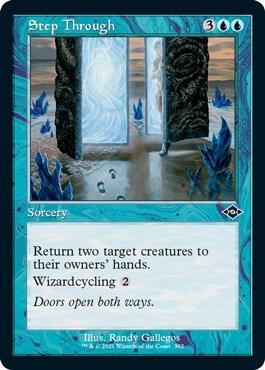 Step Through Retro Frame Foil Etched 392 (Modern Horizons 2)  - Foil | Good Games Adelaide SA