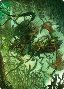 Skyscythe Engulfer Art Card 42 (Art Series: Phyrexia: All Will Be One)  | Good Games Adelaide SA