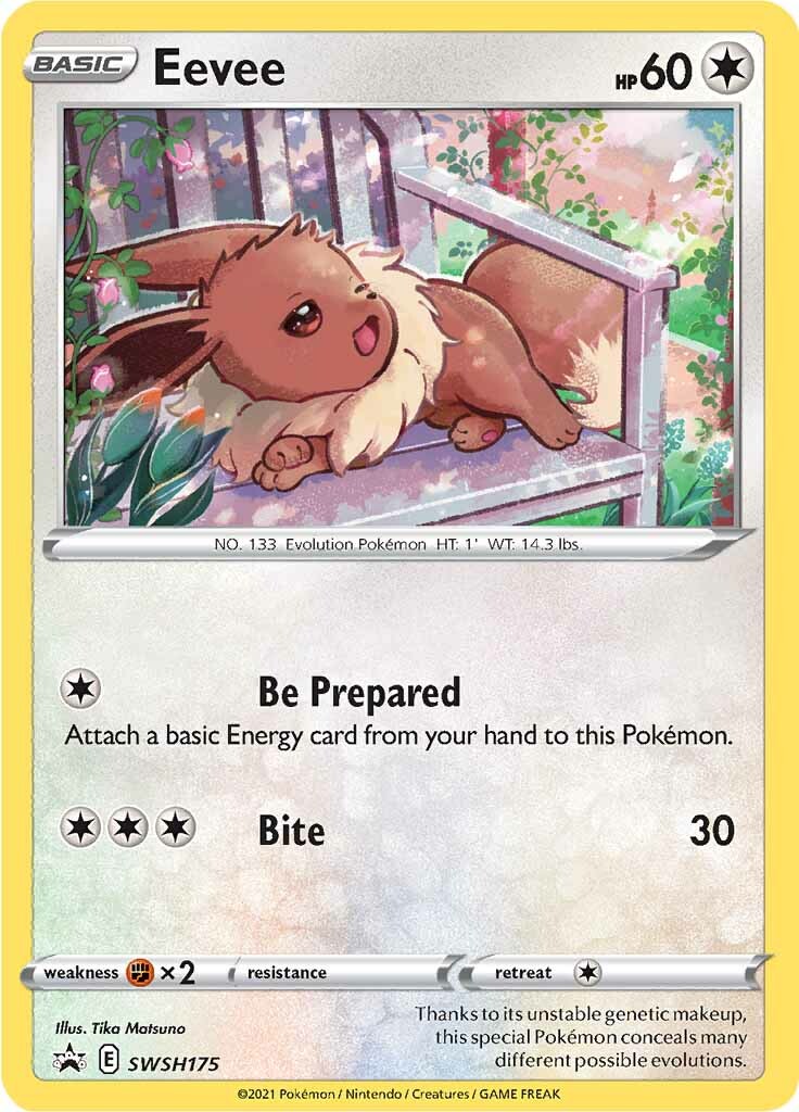 Eevee (SWSH175) [Sword & Shield: Black Star Promos] | Good Games Adelaide SA