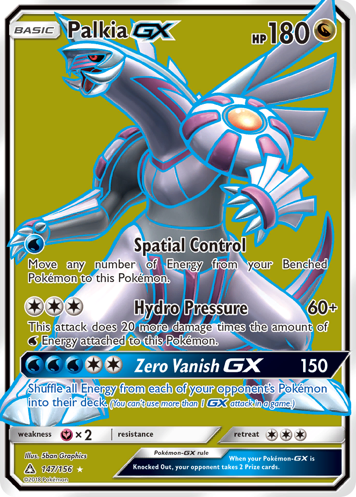 Palkia GX (147/156) [Sun & Moon: Ultra Prism] | Good Games Adelaide SA