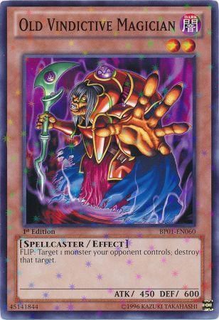 Old Vindictive Magician [BP01-EN060] Starfoil Rare | Good Games Adelaide SA
