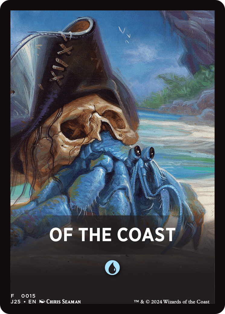 Of The Coast Theme Card [Foundations Jumpstart Front Cards] | Good Games Adelaide SA