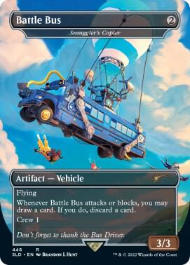 Battle Bus Smugglers Copter 446 (Secret Lair Drop Series)  | Good Games Adelaide SA