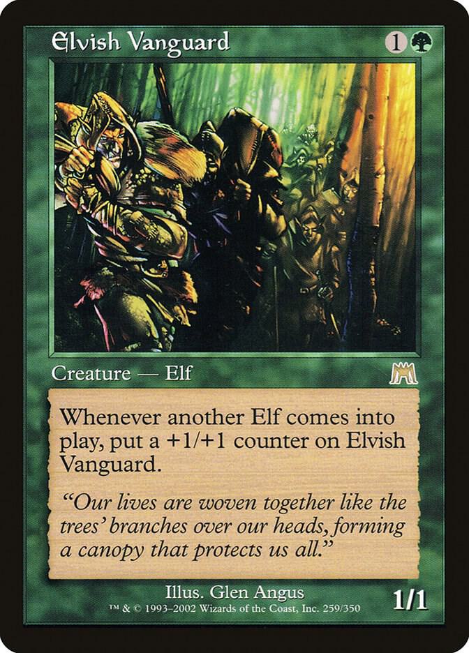 Elvish Vanguard 259 (Onslaught)  - Foil | Good Games Adelaide SA