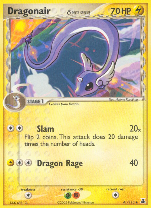 Dragonair (41/113) (Delta Species) [EX: Delta Species] | Good Games Adelaide SA