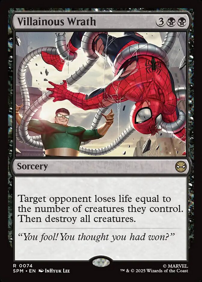 Villainous Wrath 74 (Marvel's Spider-Man)  - Foil | Good Games Adelaide SA
