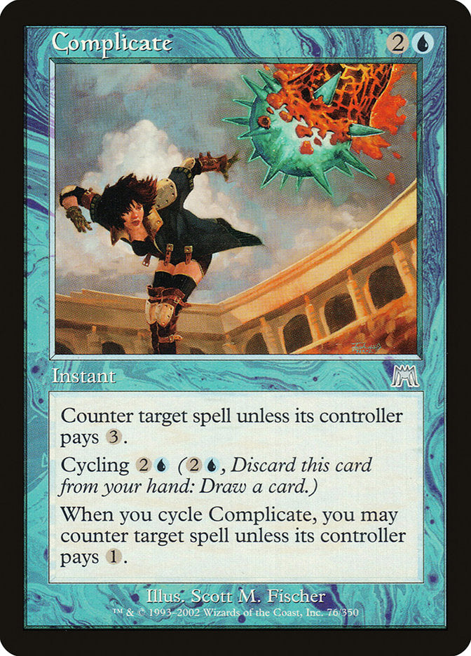 Complicate 76 (Onslaught)  - Foil | Good Games Adelaide SA