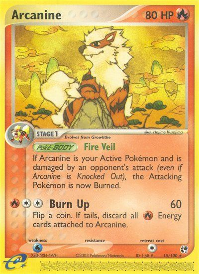 Arcanine (15/100) [EX: Sandstorm] | Good Games Adelaide SA