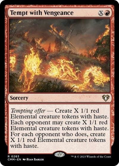 Tempt with Vengeance 263 (Commander Masters)  - Foil | Good Games Adelaide SA