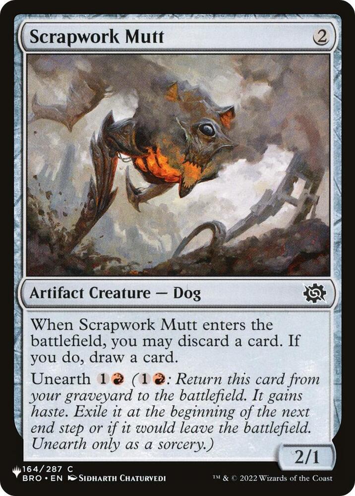 Scrapwork Mutt 164/012 (The List Reprints)  | Good Games Adelaide SA